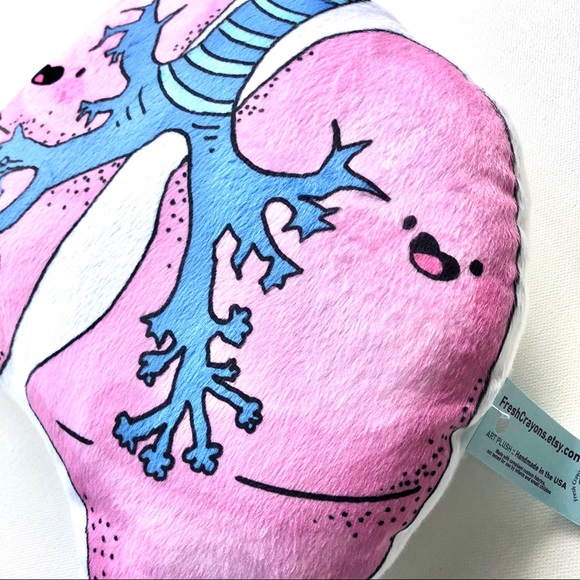 BOUTIQUE lungs anatomy organ plushy Fresh Crayons - Picture 5 of 7